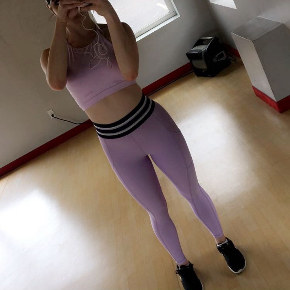 Light Purple Athletic Outfit